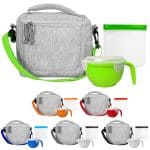 Custom Adventure Noodle & sandwich Cooler with Company Logo - Personalized Bulk Corporate Gift - 1