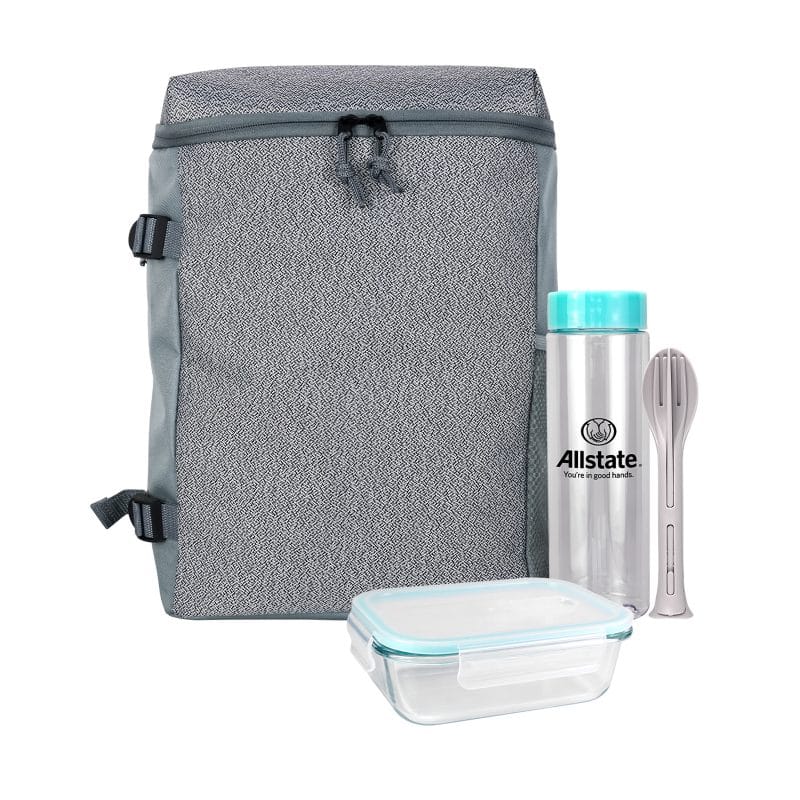 Custom All Things Mint Speck Cooler Set with Company Logo - Personalized Bulk Corporate Gift - 1