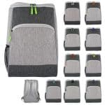 Custom Bay Cooler Backpack with Company Logo - Personalized Bulk Corporate Gift - 1