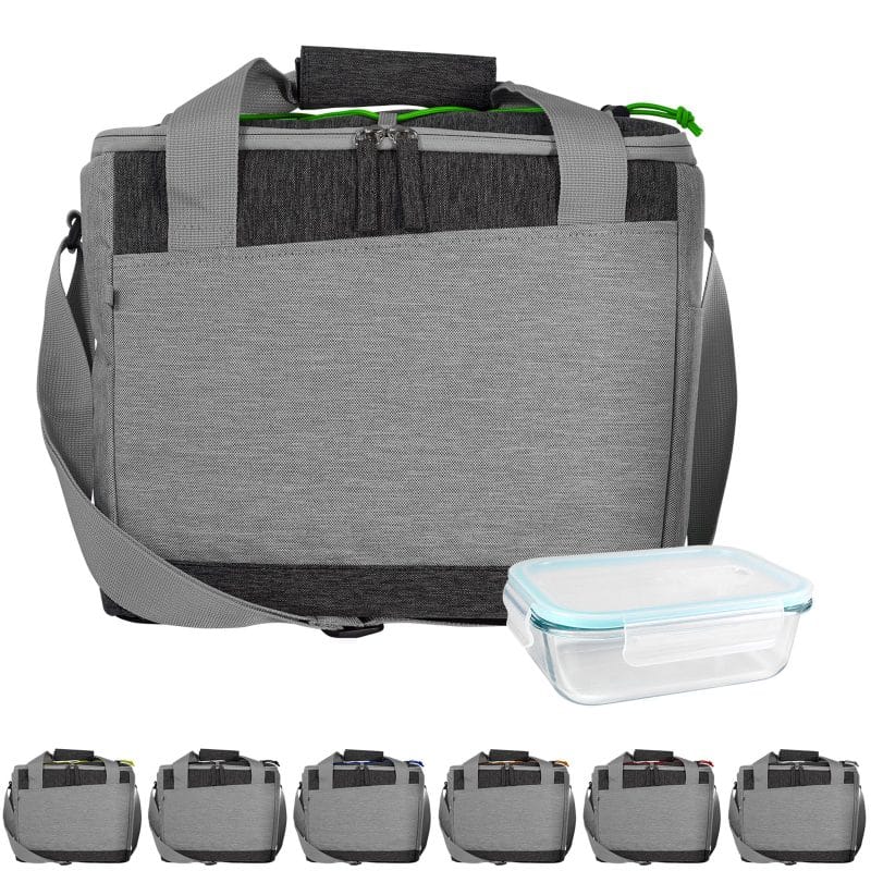 Custom Bay Picnic Cooler Lunch Set with Company Logo - Personalized Bulk Corporate Gift - 1