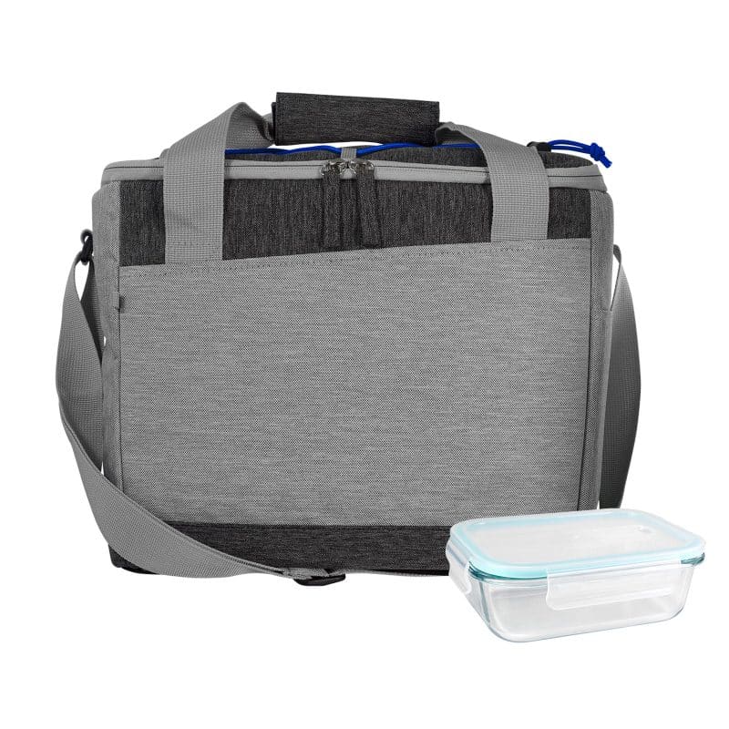Custom Bay Picnic Cooler Lunch Set with Company Logo - Personalized Bulk Corporate Gift - 4