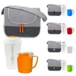 Custom Bay Soup & Salad Cooler Set with Company Logo - Personalized Bulk Corporate Gift - 1