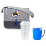 Custom Bay Soup & Salad Cooler Set with Company Logo - Personalized Bulk Corporate Gift - 2