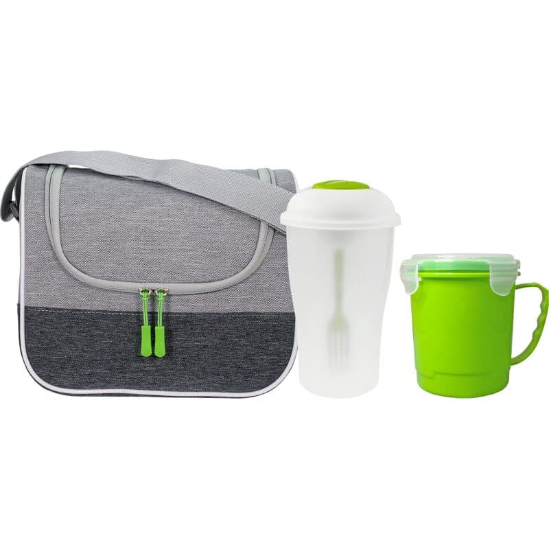 Custom Bay Soup & Salad Cooler Set with Company Logo - Personalized Bulk Corporate Gift - 5