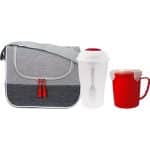 Custom Bay Soup & Salad Cooler Set with Company Logo - Personalized Bulk Corporate Gift - 9