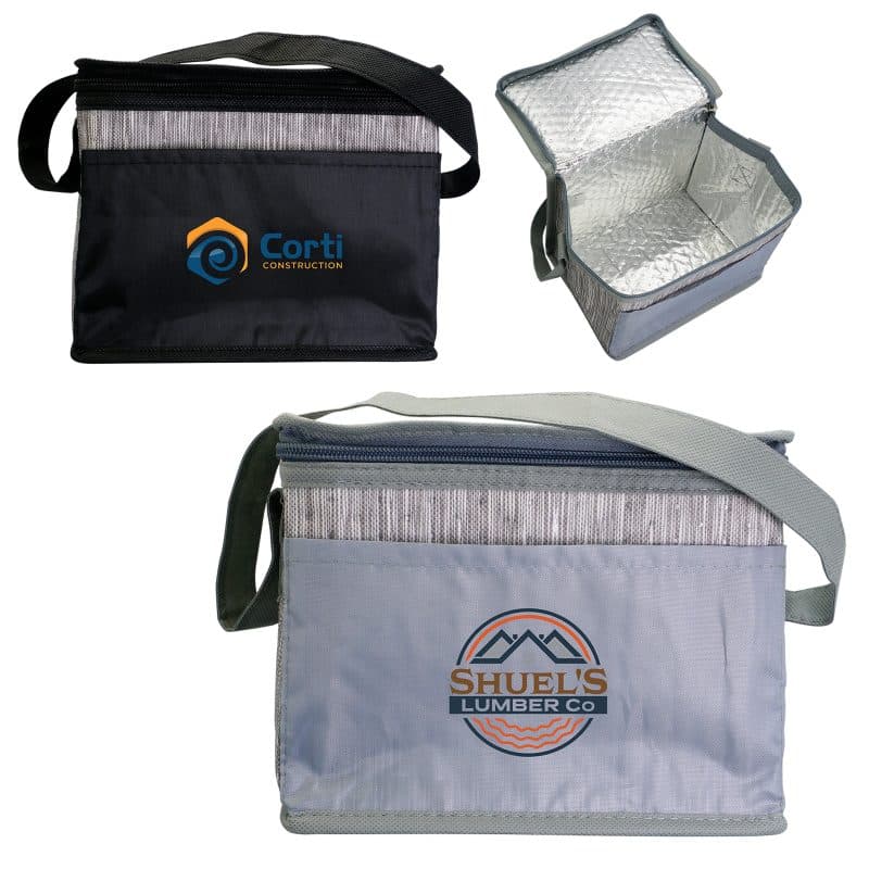 Custom Graph Cooler Bag with Company Logo - Personalized Bulk Corporate Gift