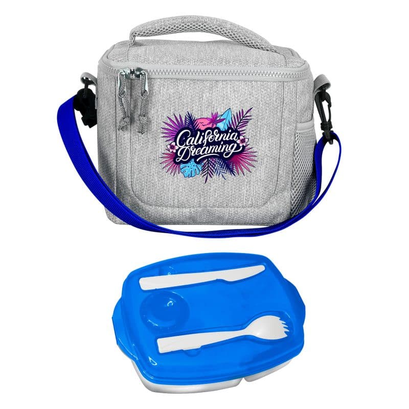 Custom Locking Lid Adventure Cooler with Company Logo - Personalized Bulk Corporate Gift - 5