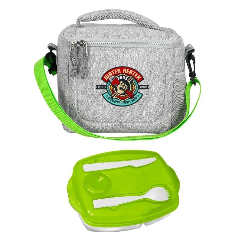 Custom Locking Lid Adventure Cooler with Company Logo - Personalized Bulk Corporate Gift - 7