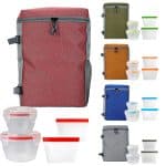 Custom Nested Seal Tight Bagged Speck Cooler with Company Logo - Personalized Bulk Corporate Gift - 1