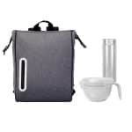 Custom Noodles and Drink Oval Lunch Cooler with Company Logo - Personalized Bulk Corporate Gift - 5
