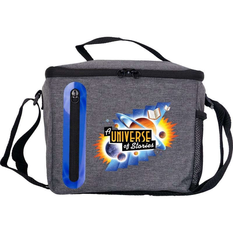 Custom Oval Line Lunch Cooler with Company Logo - Personalized Bulk Corporate Gift - 4