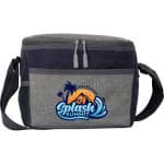 Custom Quilted Lunch Cooler with Company Logo - Personalized Bulk Corporate Gift - 2