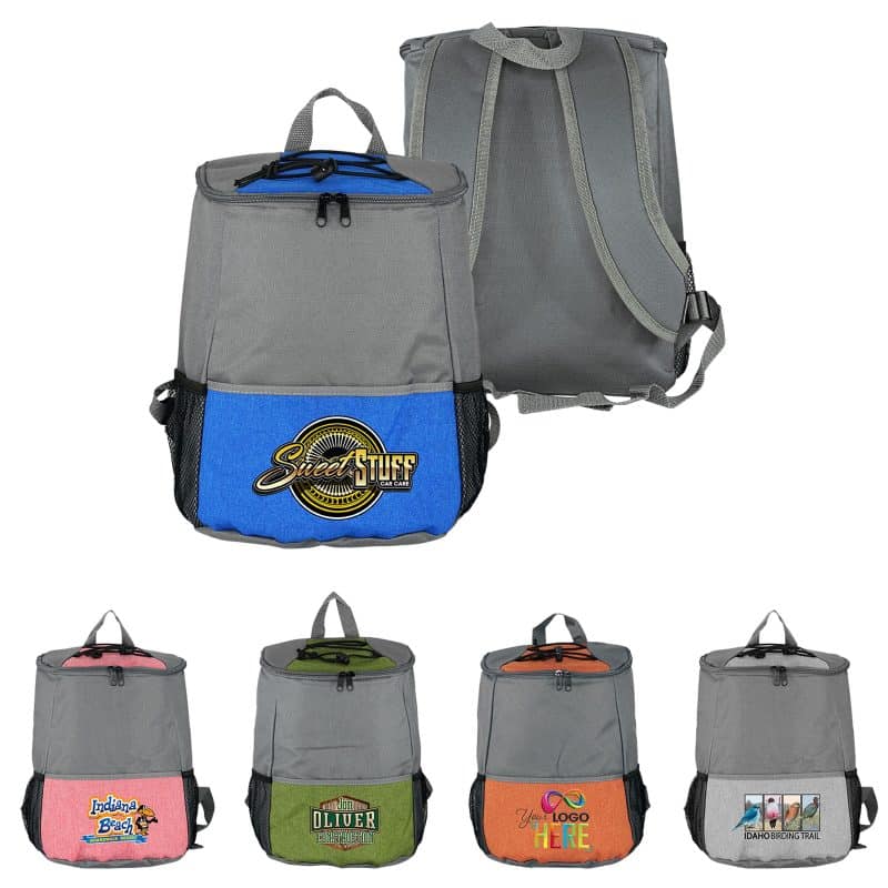 Custom Ridge Cooler Backpack with Company Logo - Personalized Bulk Corporate Gift