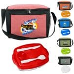 Custom Ridge Cooler Locking Lid Set with Company Logo - Personalized Bulk Corporate Gift