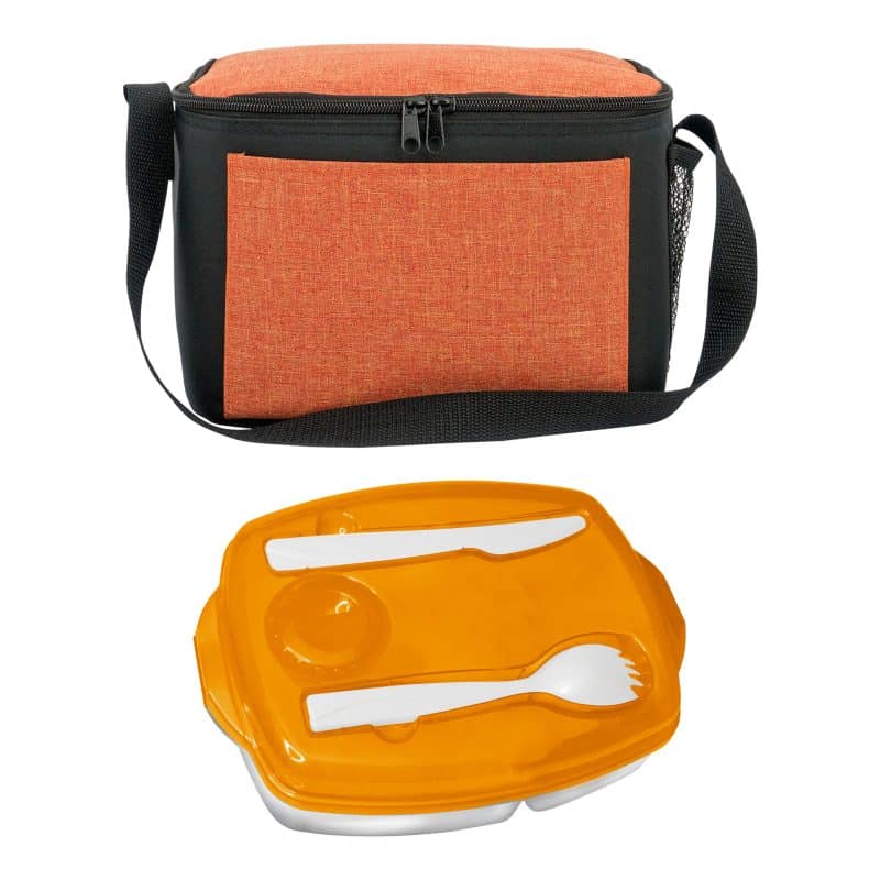 Custom Ridge Cooler Locking Lid Set with Company Logo - Personalized Bulk Corporate Gift - 9