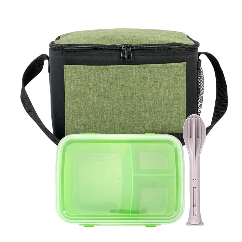 Custom Ridge Cooler Lunch To Go Set with Company Logo - Personalized Bulk Corporate Gift - 5