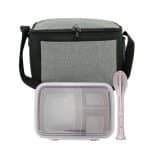 Custom Ridge Cooler Lunch To Go Set with Company Logo - Personalized Bulk Corporate Gift - 7