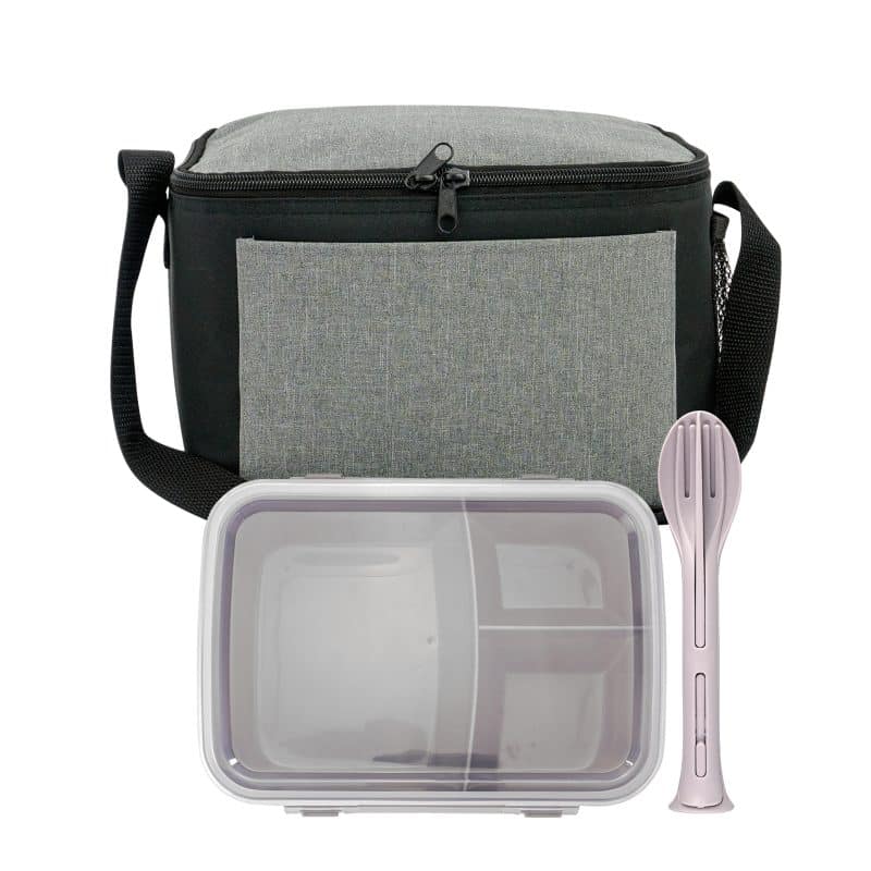 Custom Ridge Cooler Lunch To Go Set with Company Logo - Personalized Bulk Corporate Gift - 7