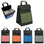 Custom Ridge Cooler Lunch Tote with Company Logo - Personalized Bulk Corporate Gift - 1