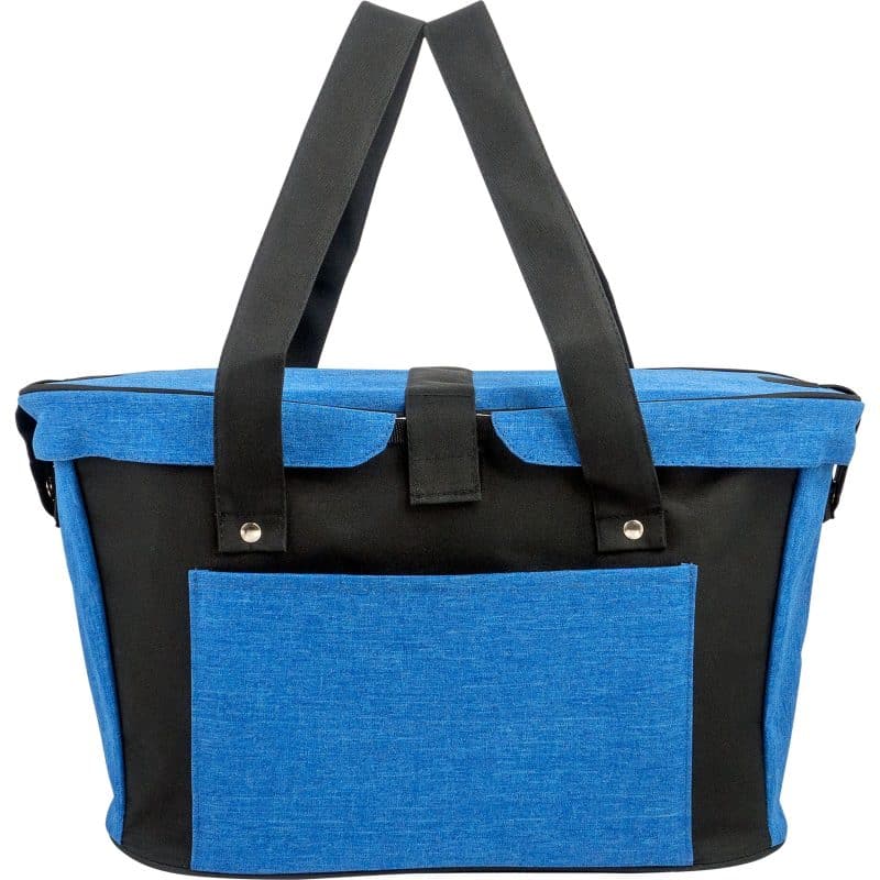Custom Ridge Cooler Picnic Bag with Company Logo - Personalized Bulk Corporate Gift - 2