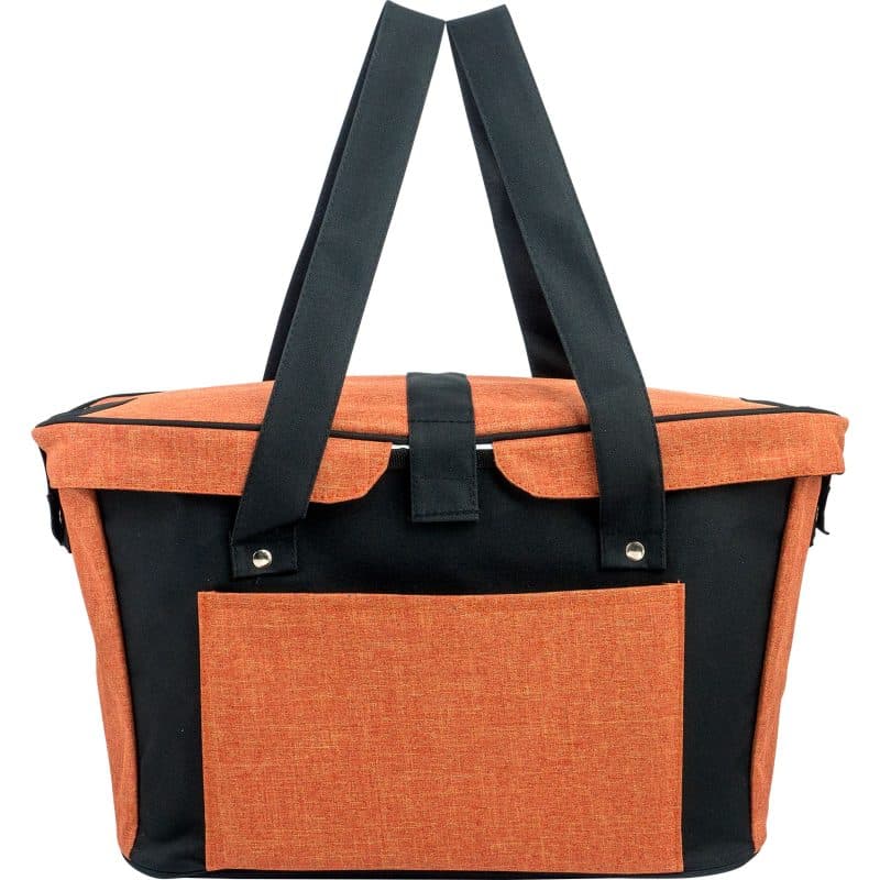Custom Ridge Cooler Picnic Bag with Company Logo - Personalized Bulk Corporate Gift - 8