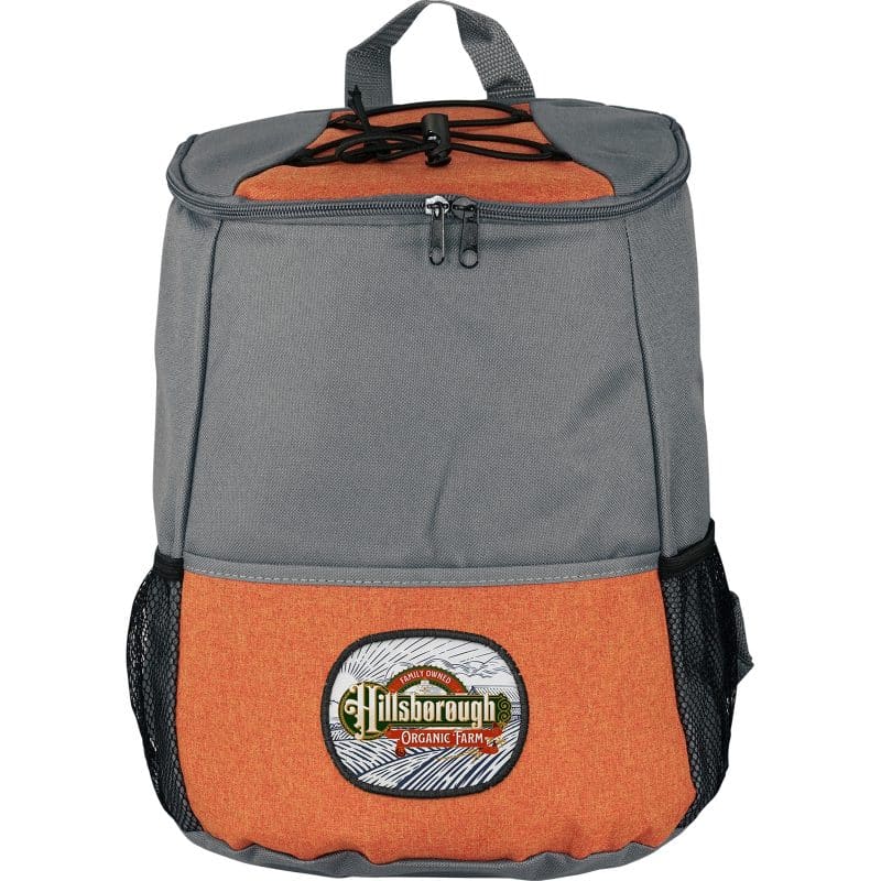 Custom Ridge Emblem Cooler Backpack with Company Logo - Personalized Bulk Corporate Gift - 9