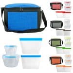 Custom Ridge Nested Seal Tight Bagged Cooler Set with Company Logo - Personalized Bulk Corporate Gift - 1