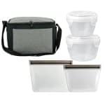 Custom Ridge Nested Seal Tight Bagged Cooler Set with Company Logo - Personalized Bulk Corporate Gift - 3