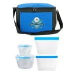 Custom Ridge Nested Seal Tight Bagged Cooler Set with Company Logo - Personalized Bulk Corporate Gift - 6