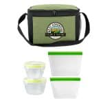 Custom Ridge Nested Seal Tight Bagged Cooler Set with Company Logo - Personalized Bulk Corporate Gift - 8