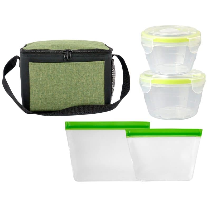 Custom Ridge Nested Seal Tight Bagged Cooler Set with Company Logo - Personalized Bulk Corporate Gift - 9