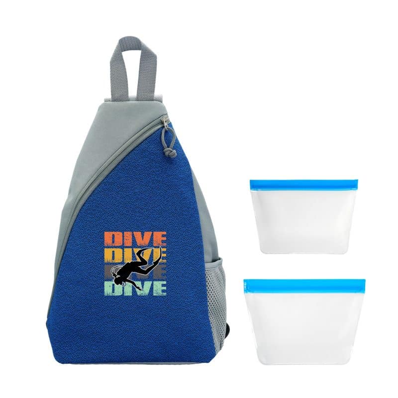 Custom Speck Sling Cooler Bagged Set with Company Logo - Personalized Bulk Corporate Gift - 2