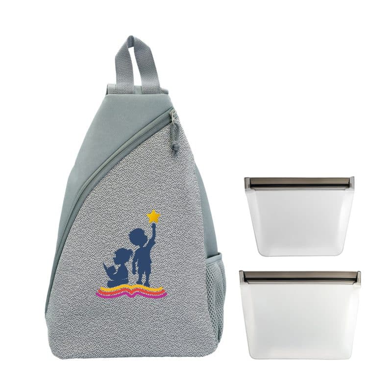 Custom Speck Sling Cooler Bagged Set with Company Logo - Personalized Bulk Corporate Gift - 4