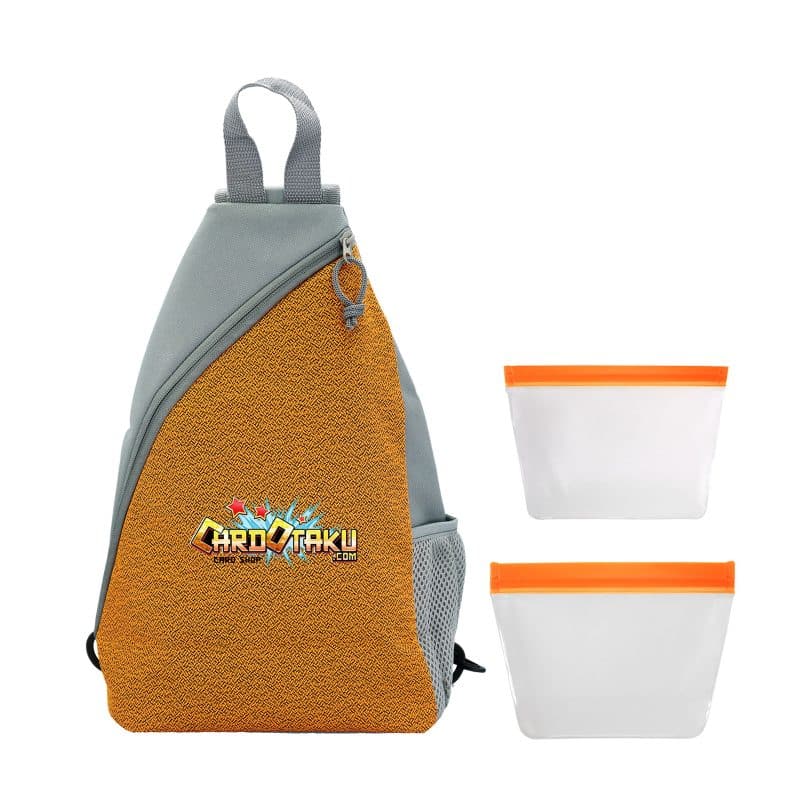 Custom Speck Sling Cooler Bagged Set with Company Logo - Personalized Bulk Corporate Gift - 8