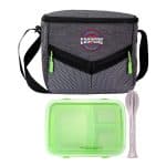 Custom To Go Victory Lunch Cooler Set with Company Logo - Personalized Bulk Corporate Gift - 4