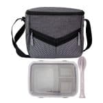 Custom To Go Victory Lunch Cooler Set with Company Logo - Personalized Bulk Corporate Gift - 7