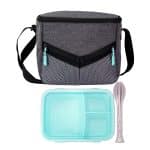 Custom To Go Victory Lunch Cooler Set with Company Logo - Personalized Bulk Corporate Gift - 9