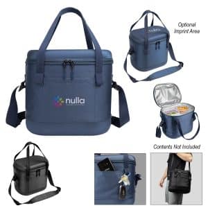 Custom To-go 20 Can Cooler Bag with Company Logo - Personalized Bulk Corporate Gift