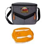 Custom Victory Locking Lid Lunch Cooler Set with Company Logo - Personalized Bulk Corporate Gift - 6