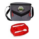 Custom Victory Locking Lid Lunch Cooler Set with Company Logo - Personalized Bulk Corporate Gift - 8