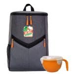 Custom Victory Noodle Backpack Cooler Set with Company Logo - Personalized Bulk Corporate Gift - 6