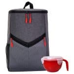 Custom Victory Noodle Backpack Cooler Set with Company Logo - Personalized Bulk Corporate Gift - 9