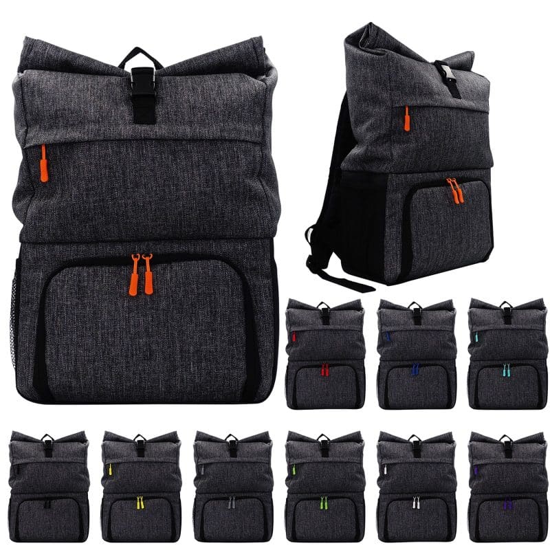 Custom X Line Backpack Cooler Combo with Company Logo - Personalized Bulk Corporate Gift - 1