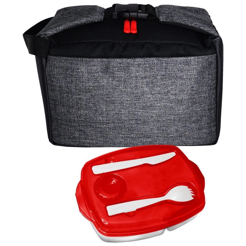 Custom X Line Locking Lip Clip Cooler with Company Logo - Personalized Bulk Corporate Gift - 5