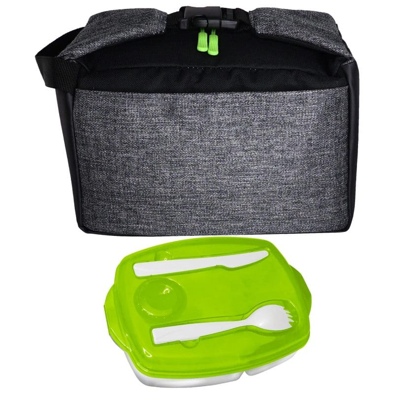 Custom X Line Locking Lip Clip Cooler with Company Logo - Personalized Bulk Corporate Gift - 9