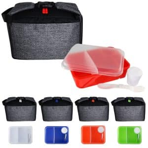 Custom X Line On The Go Clip Cooler with Company Logo - Personalized Bulk Corporate Gift - 1