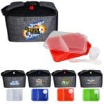 Custom X Line On The Go Clip Cooler with Company Logo - Personalized Bulk Corporate Gift