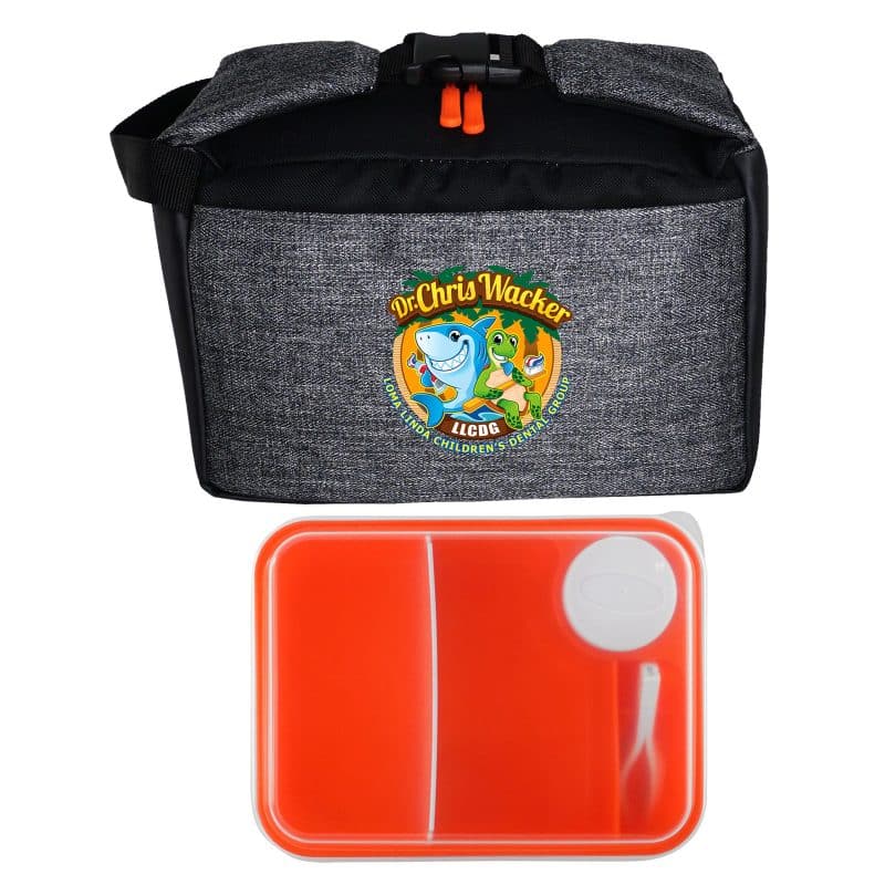 Custom X Line On The Go Clip Cooler with Company Logo - Personalized Bulk Corporate Gift - 6