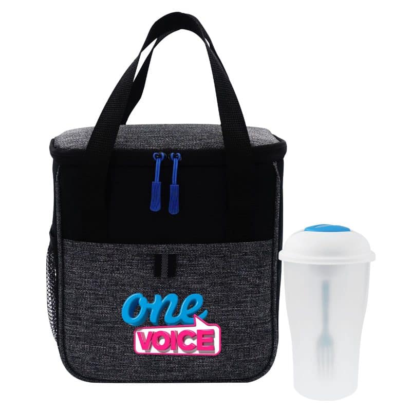 Custom X Line Salad Cooler Set with Company Logo - Personalized Bulk Corporate Gift - 5