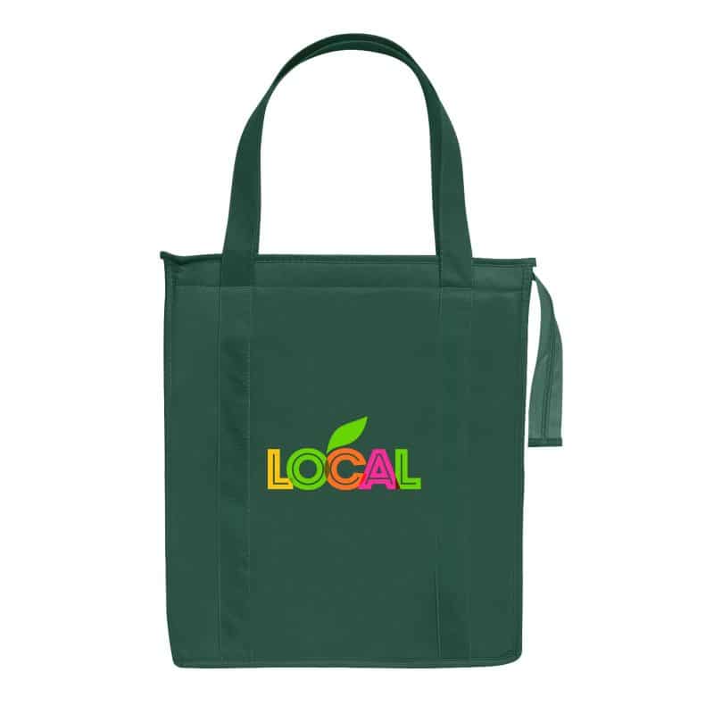 Custom Full Color Non-Woven Insulated Tote Bag with Company Logo - Personalized Bulk Corporate Gift - 4